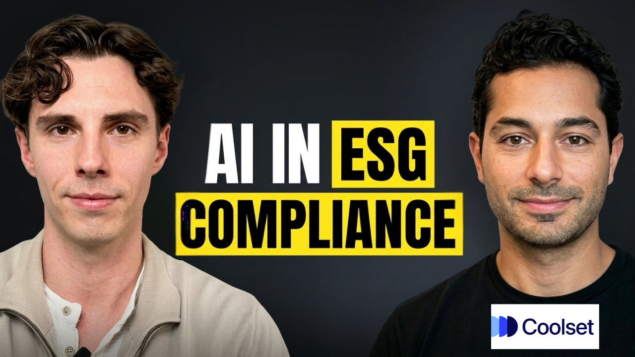 Episode 4: AI in ESG Compliance with Coolset's Konstantinos Kouzelis